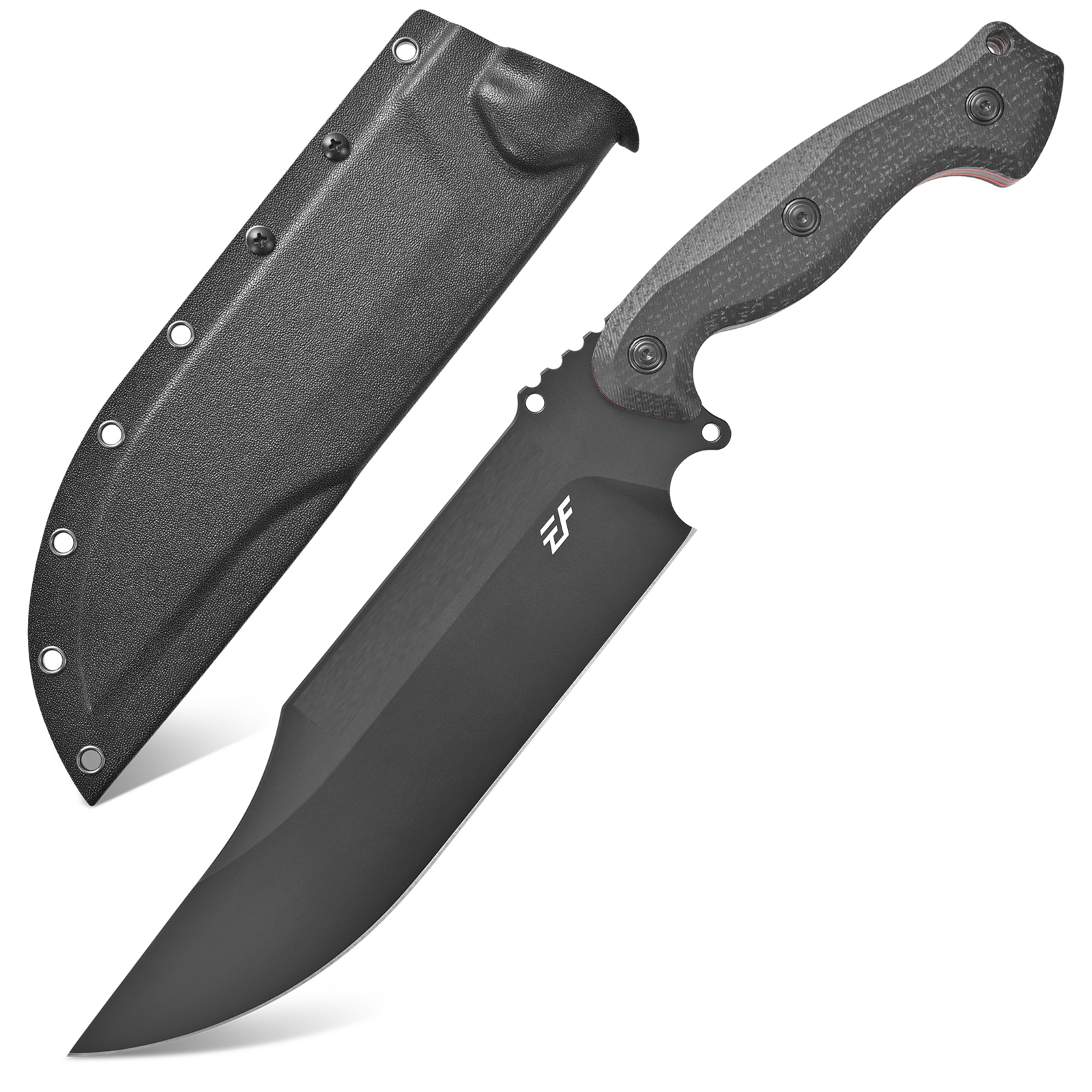 Heavy Equipment Blade - Eafengrow EF163 Fixed Blade Knife DC53