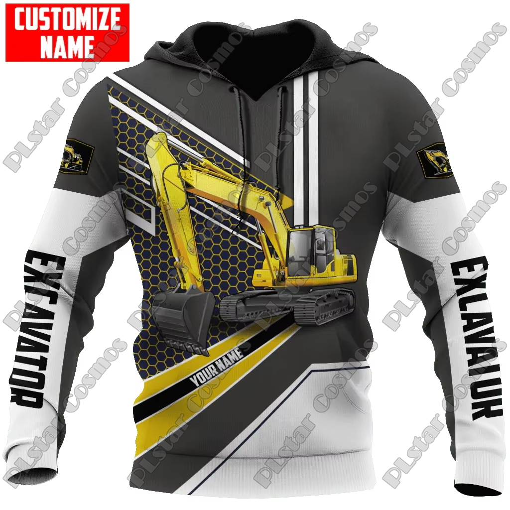 Heavy Equipment Names - Customized Name Excavator Heavy Equipment 3D
