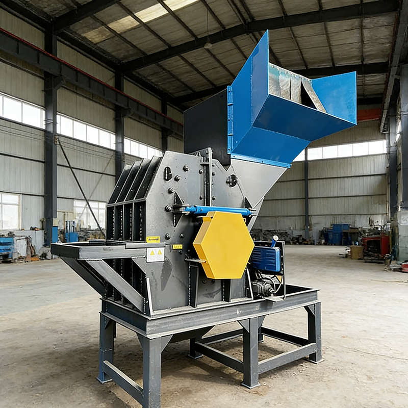 Heavy Equipment And Machinery - Efficient Metal Wood Tire Plastic Recycling