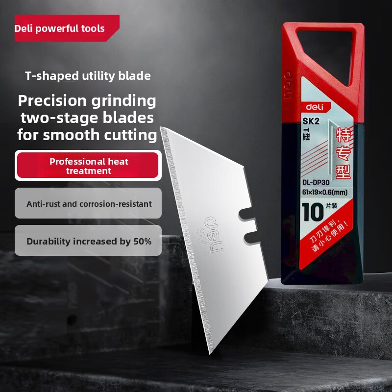 Deli 10/20/30 Pcs T-shape Util - Heavy Equipment Blade recension och pris