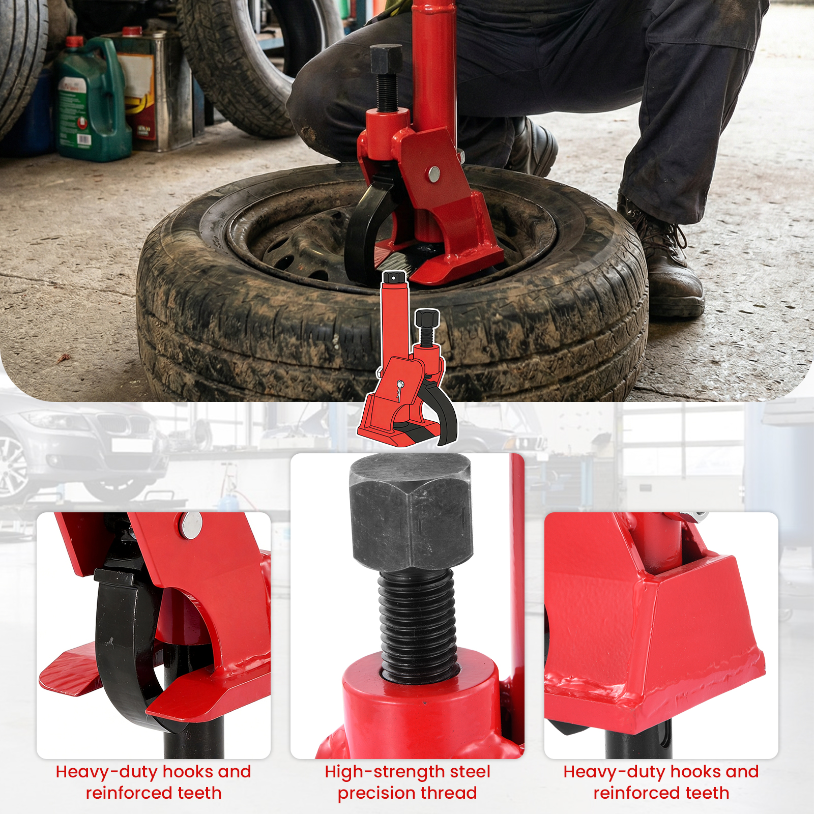 Universal Bead Breaker Tool fo - Heavy Equipment Repair Manuals recension och pris