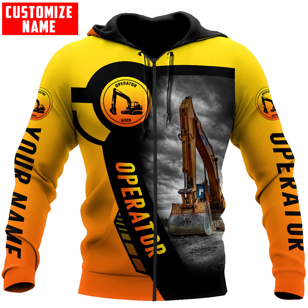 Customized Name Excavator Heav - Heavy Equipment Names recension och pris