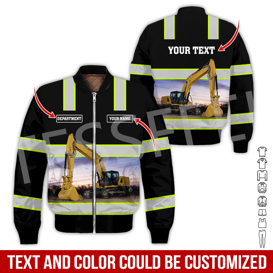 Custom Name Cosplay Crane Heav - Heavy Equipment Names recension och pris