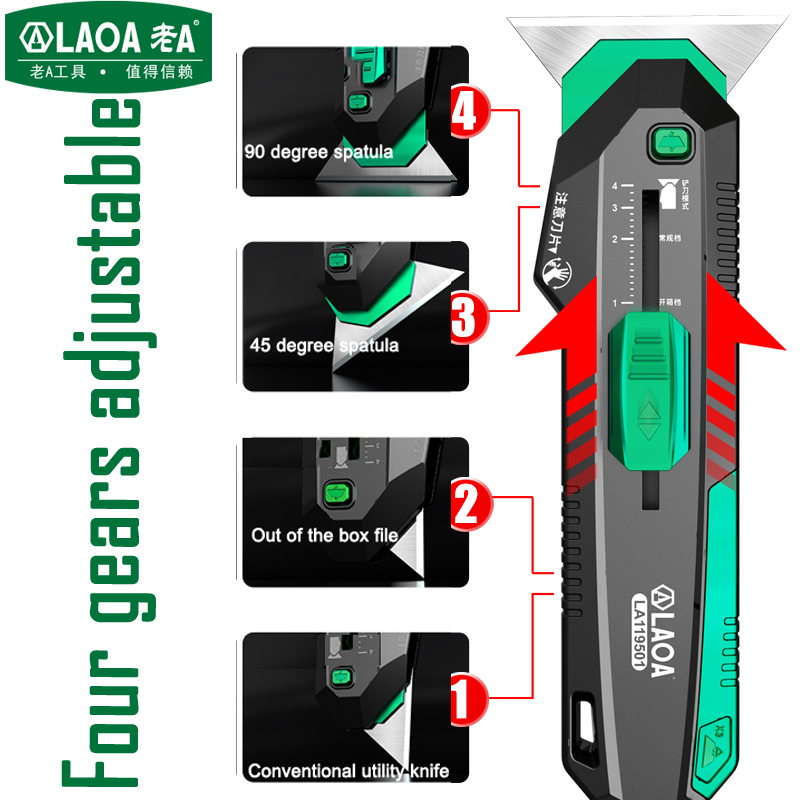 LAOA Four-speed deformation ut - Heavy Equipment Blade recension och pris