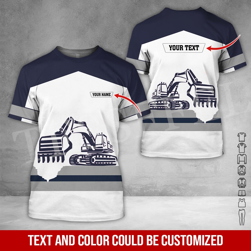 Custom Name Cosplay Worker Hea - Heavy Equipment Names recension och pris