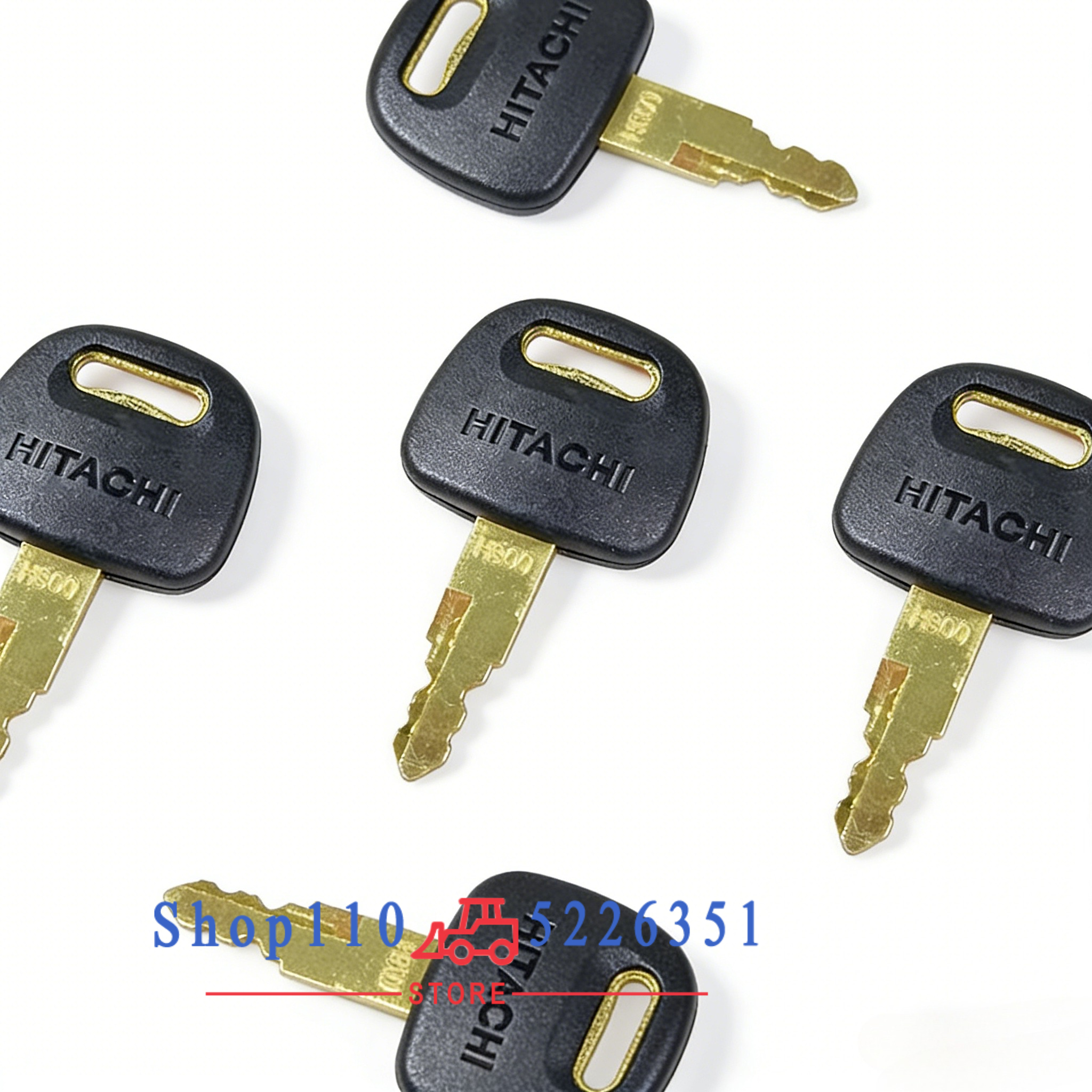 10/5PCS New Type H800 Keys for - Heavy Equipment Hitachi recension och pris