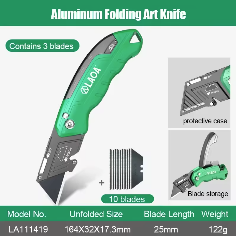 LAOA Heavy Duty Folding cuttin - Heavy Equipment Blade recension och pris