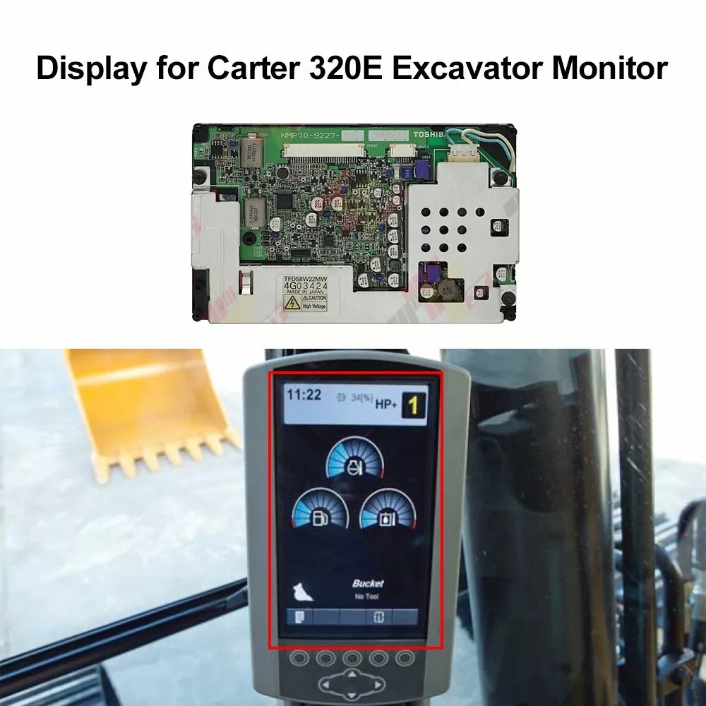 Display For Carter E320 323 33 - Heavy Equipment Hitachi recension och pris