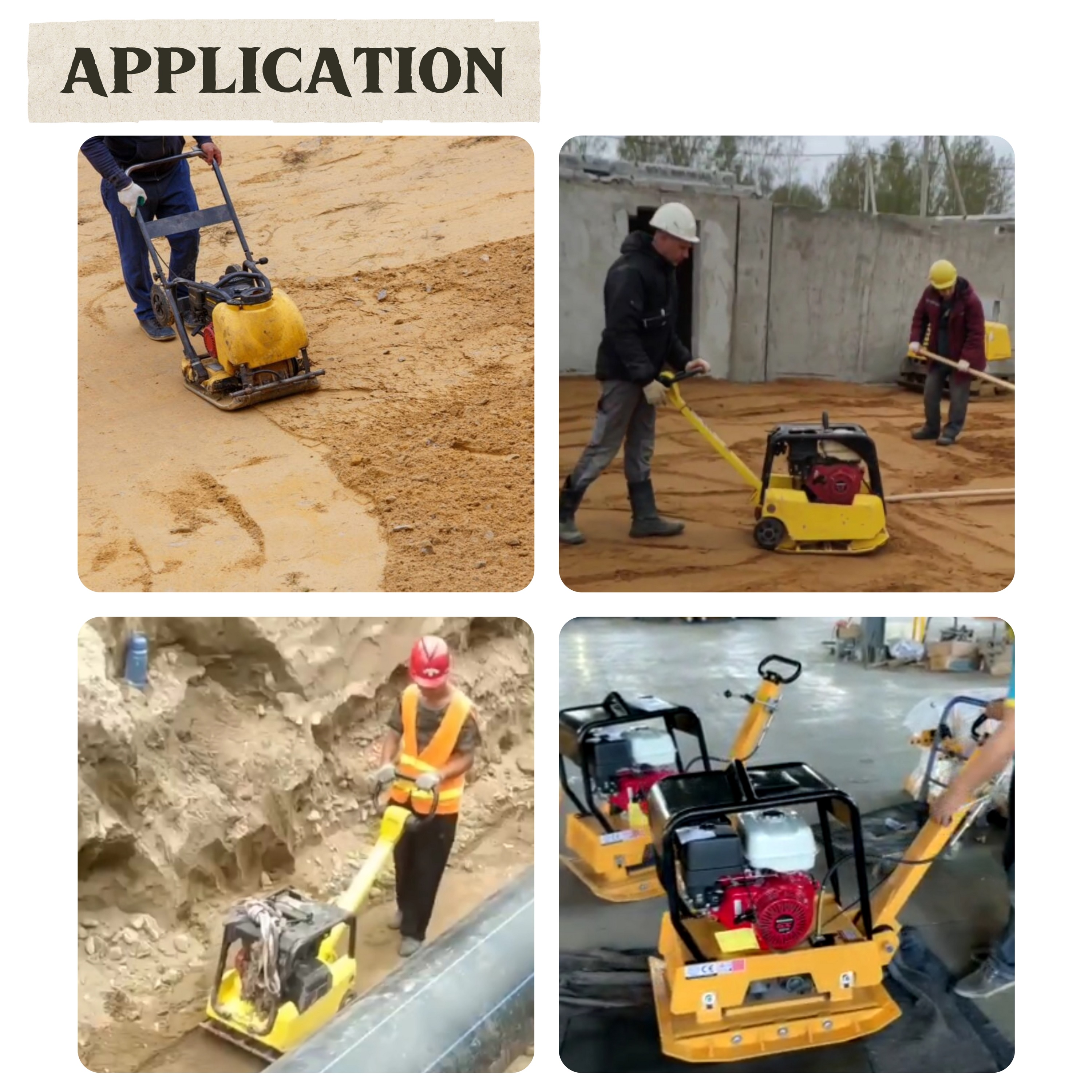 Reversible Mini Road Compactio - Plate Compactor Vibrator recension och pris