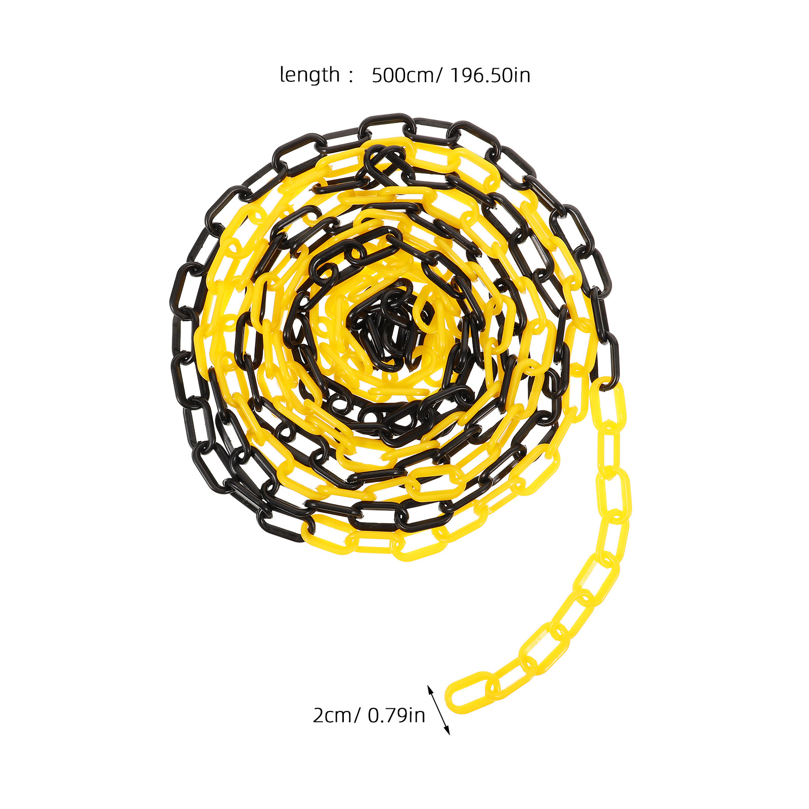 5 Meter Plastic Barrier Chain  - Road Traffic Cone recension och pris