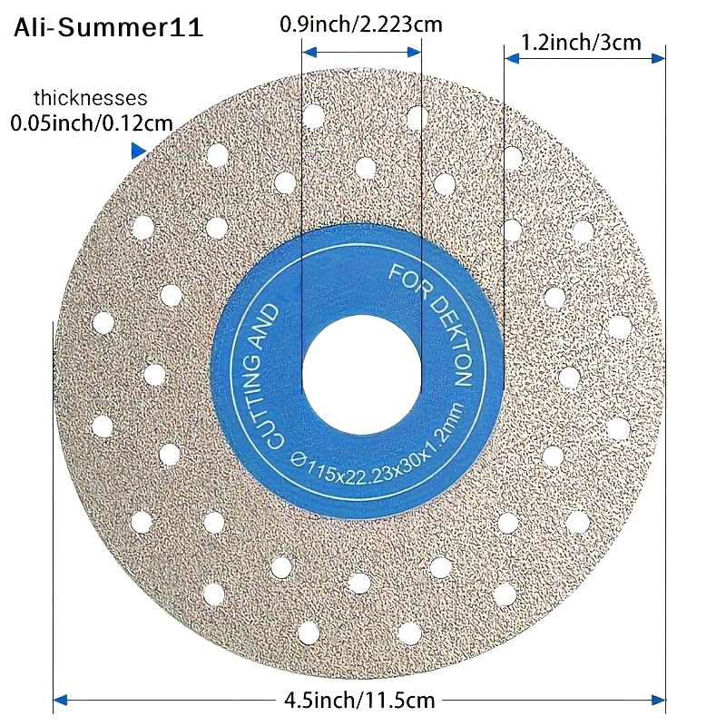 【A6L】1Pcs Wet And Dry Use For  - Heavy Equipment Blade recension och pris