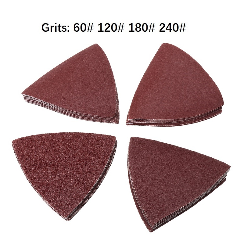 40pc Triangle Sandpaper 60/120 - Heavy Equipment And Machinery recension och pris