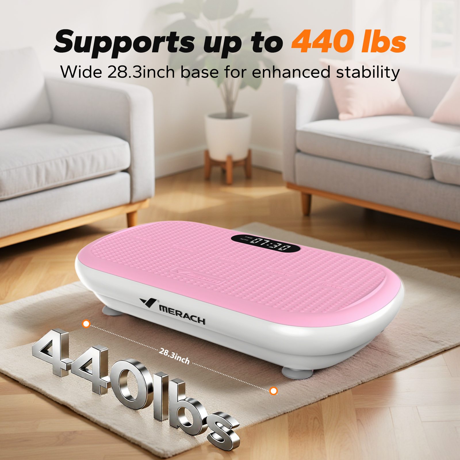 MERACH Vibration Plate Exercis - Plate Compactor Vibrator recension och pris