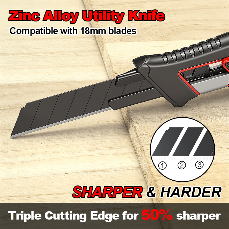 Heavy Duty Zinc Alloy Utility  - Heavy Equipment Blade recension och pris