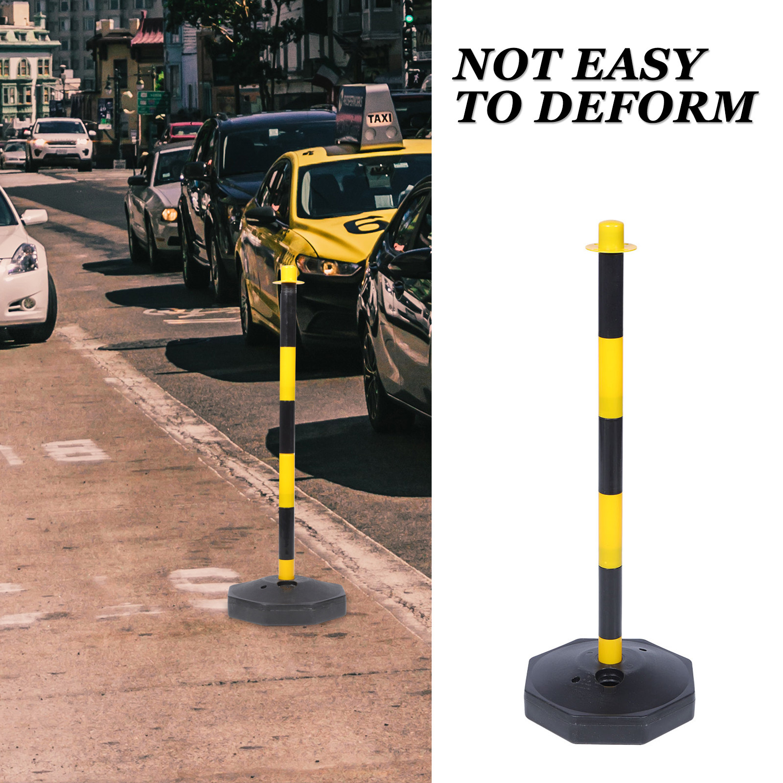Road Barrier Warning Column El - Road Traffic Cone recension och pris