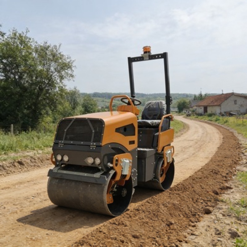 Compactor Road Roller Vibrator - Heavy Equipment And Machinery recension och pris