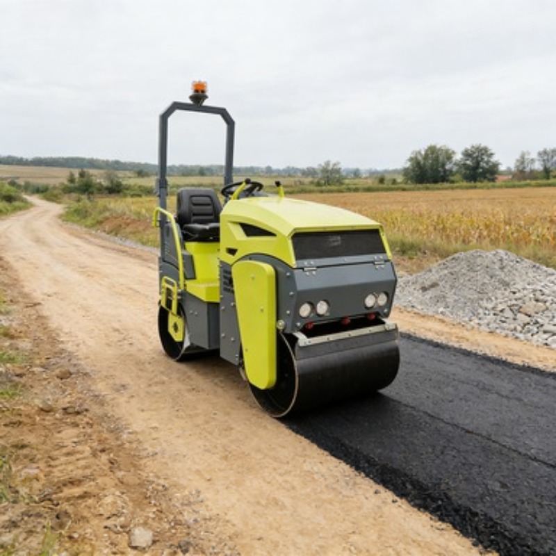 Compactor Road Roller Vibrator - Heavy Equipment And Machinery recension och pris