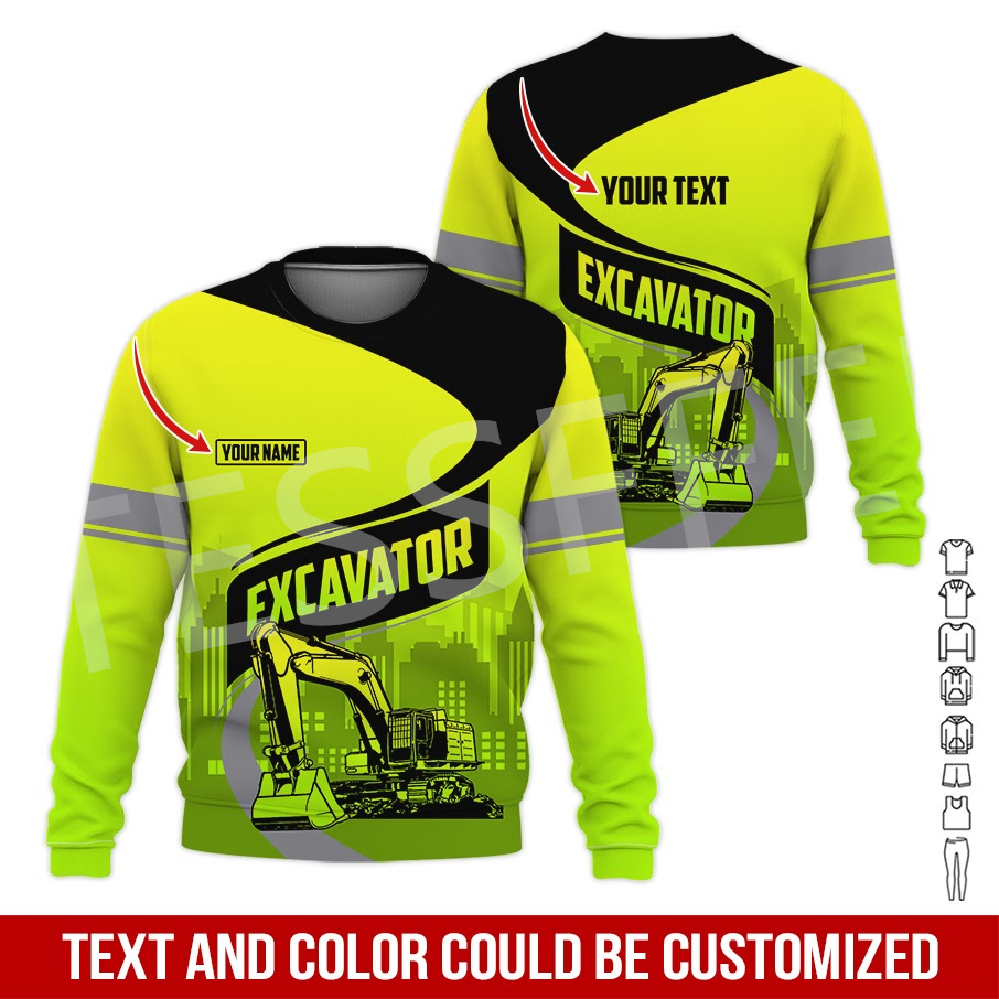Custom Name Cosplay Crane Heav - Heavy Equipment Names recension och pris