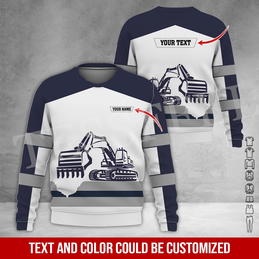 Custom Name Cosplay Worker Hea - Heavy Equipment Names recension och pris