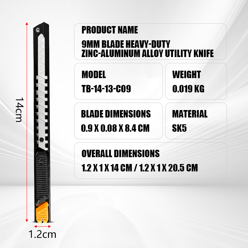 ToughBuilt TB-H4-13-C09 9mm Bl - Heavy Equipment Blade recension och pris
