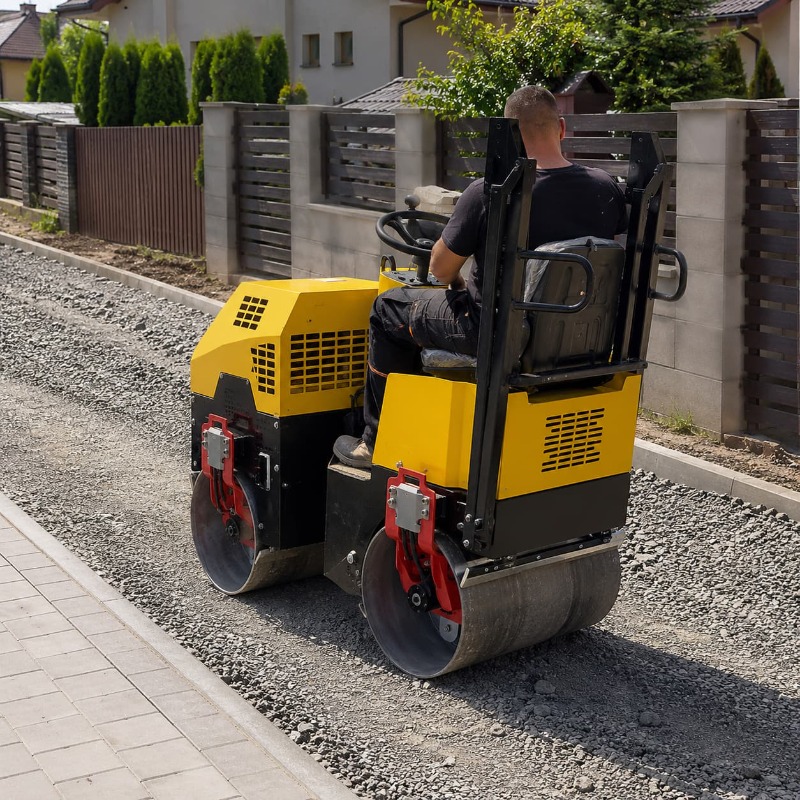 Double Drum Vibratory Road Rol - Heavy Equipment And Machinery recension och pris