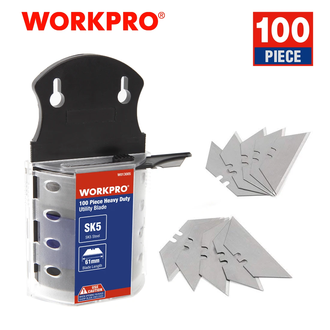 WORKPRO Utility Knife Blades O - Heavy Equipment Blade recension och pris