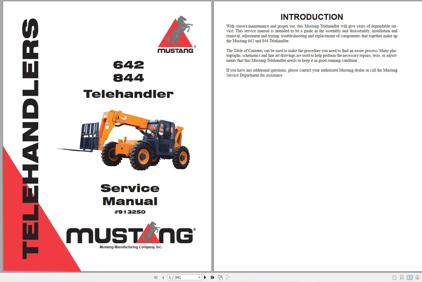AutoDVD Mustang Machinery Heav - Heavy Equipment And Machinery recension och pris