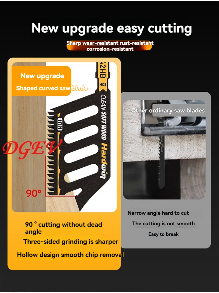 DGEV Jigsaw Blade Extra Long H - Heavy Equipment Blade recension och pris
