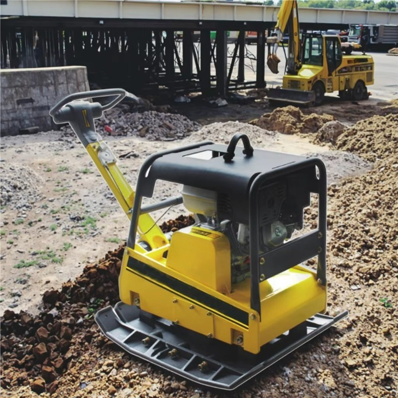 Handheld Reversible Soil Compa - Plate Compactor Vibrator recension och pris