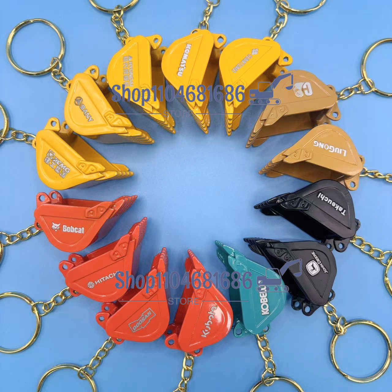 Key Chain Gift for Hitachi SAN - Heavy Equipment Keychain recension och pris