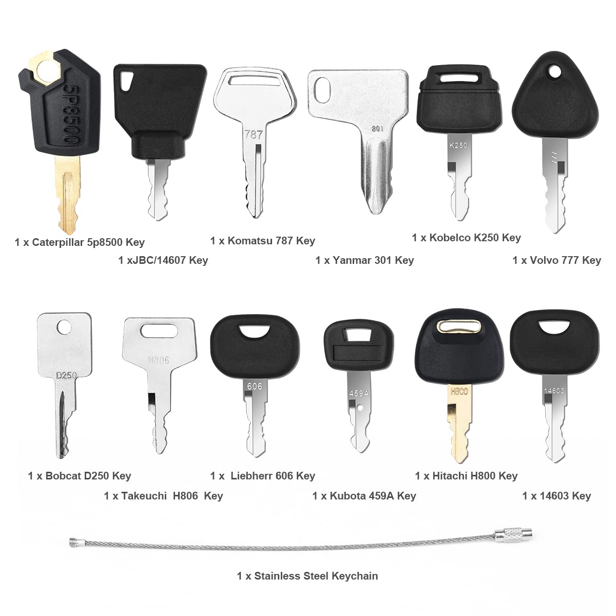 12 Keys Heavy Equipment Constr - Heavy Equipment Hitachi recension och pris