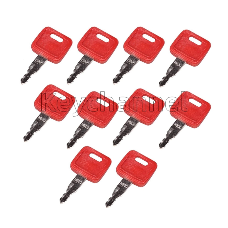keychannel 10pcs/lot Red Heavy - Heavy Equipment Hitachi recension och pris