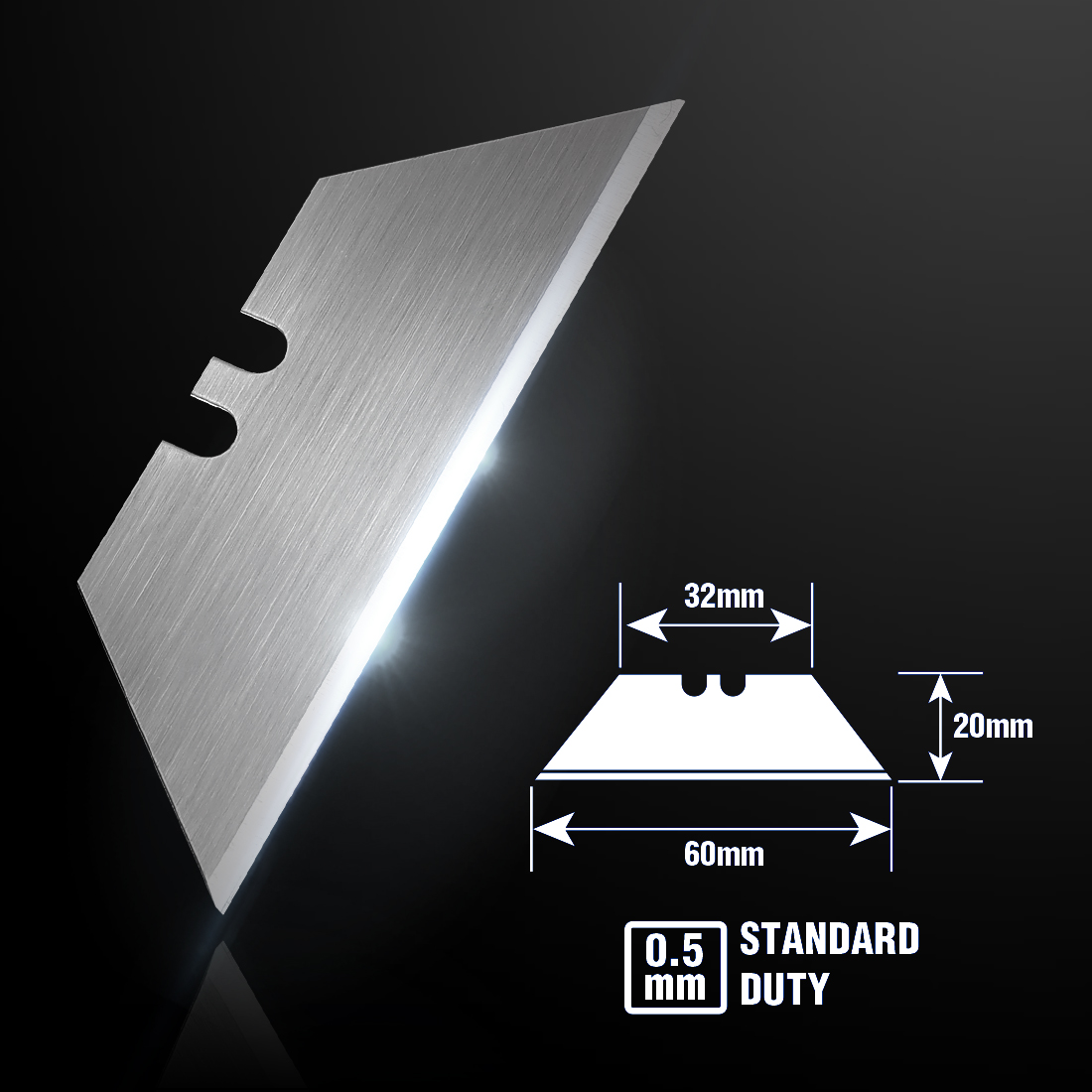 WORKPRO-SK5 Utility Knife Blad - Heavy Equipment Blade recension och pris