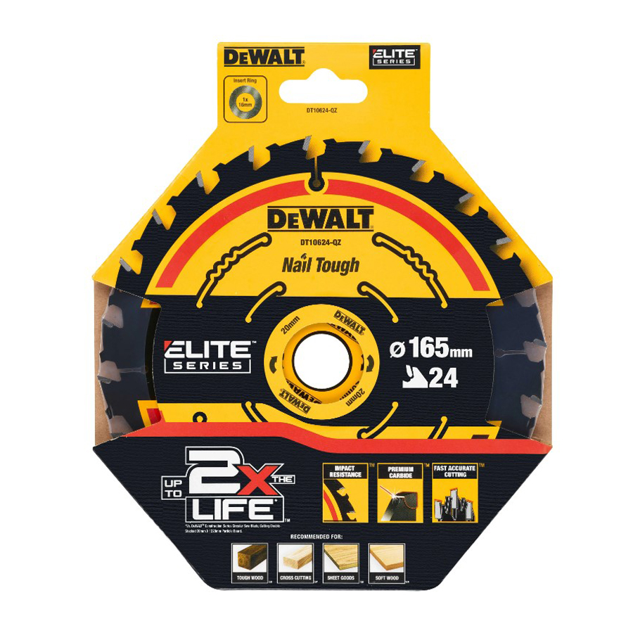 DEWALT DT10624-QZ 1/3pcs 24T C - Heavy Equipment And Machinery recension och pris