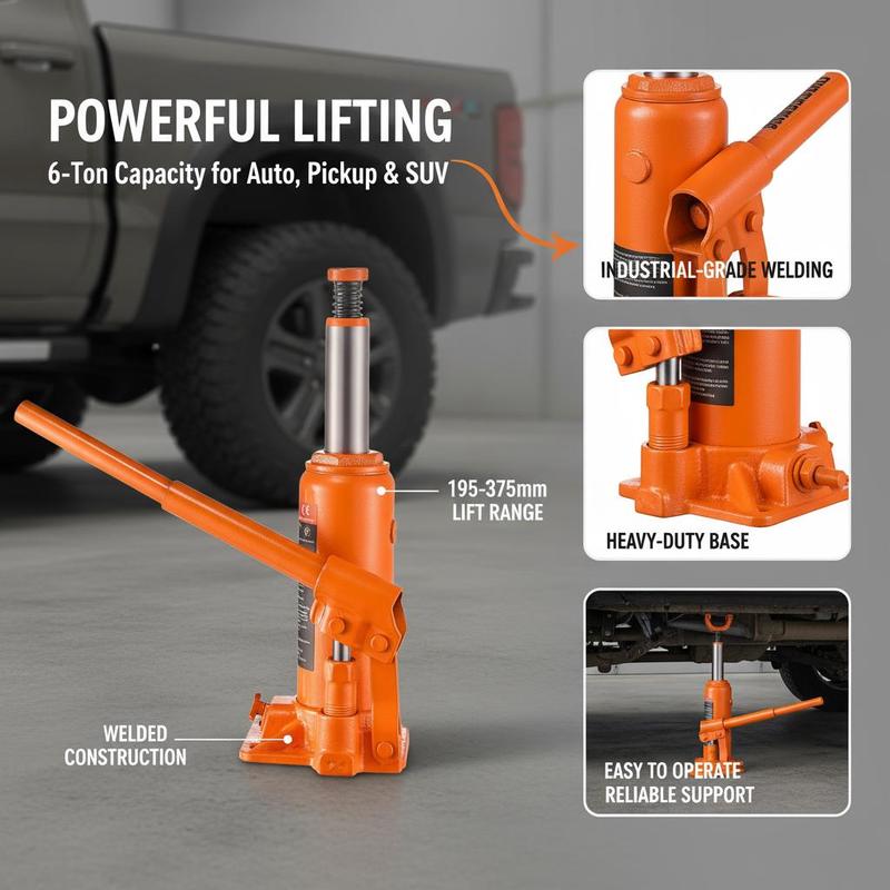 Manual Lifting Tool 6 Ton 7.7- - Heavy Equipment Repair Manuals recension och pris