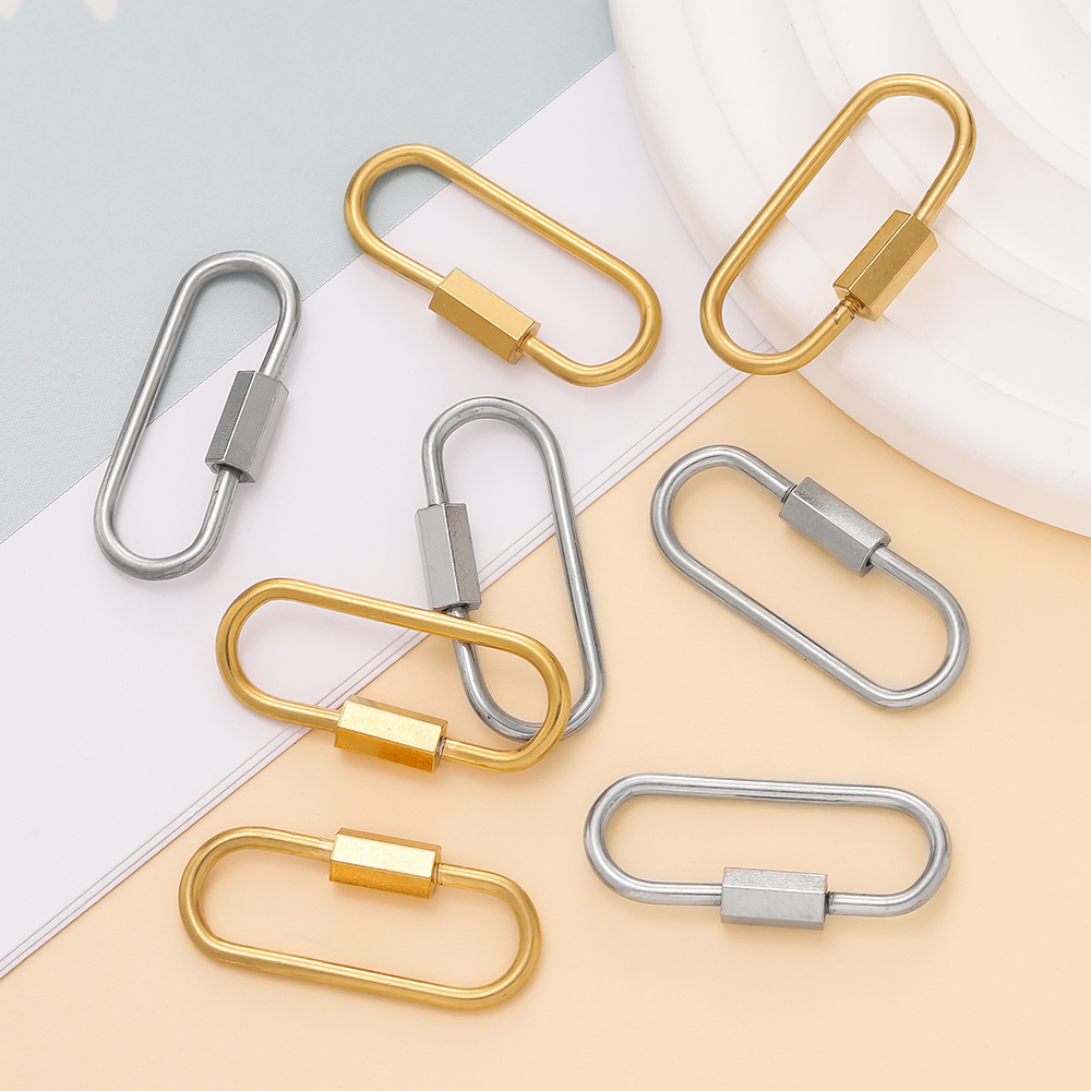 5pcs Stainless Steel Quick Lin - Heavy Equipment Keychain recension och pris
