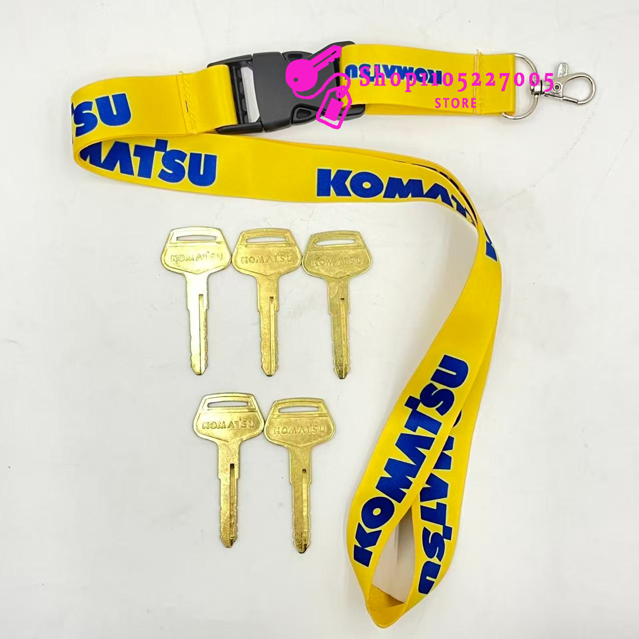 2/5/10pcs for Komatsu Pc -7 -8 - Heavy Equipment Keychain recension och pris