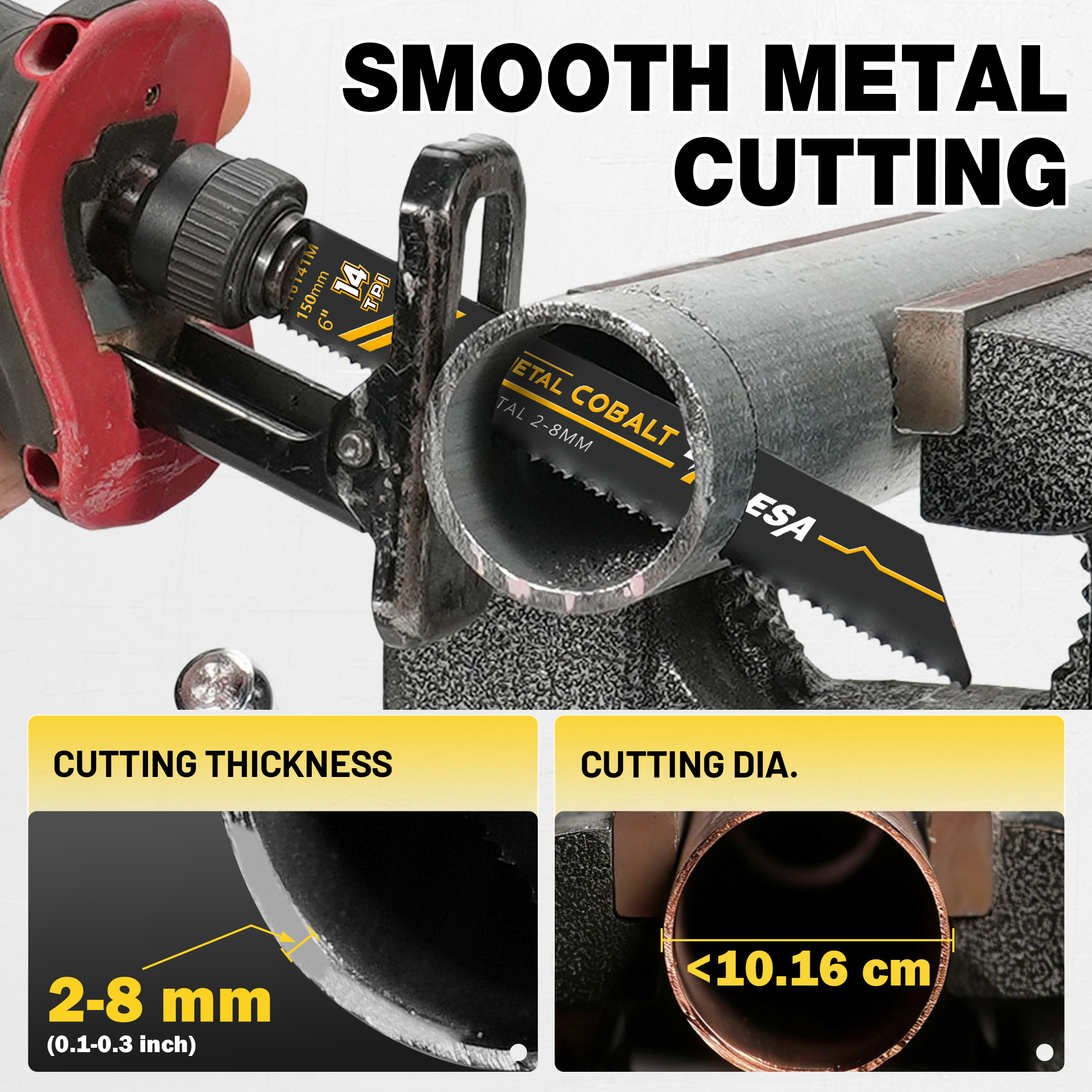 TOLESA Heavy Metal Cutting Rec - Heavy Equipment Blade recension och pris