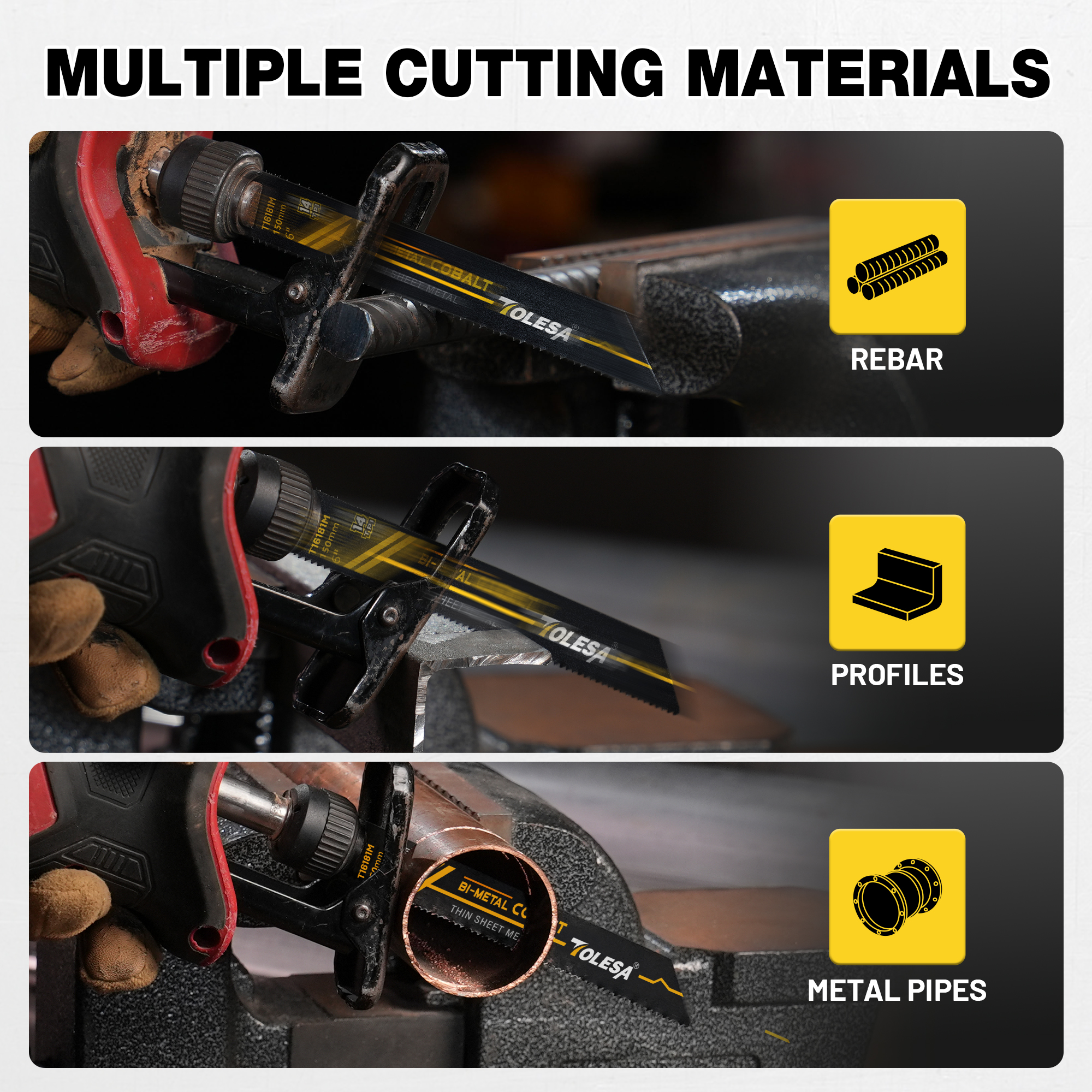 TOLESA Heavy Metal Cutting Rec - Heavy Equipment Blade recension och pris