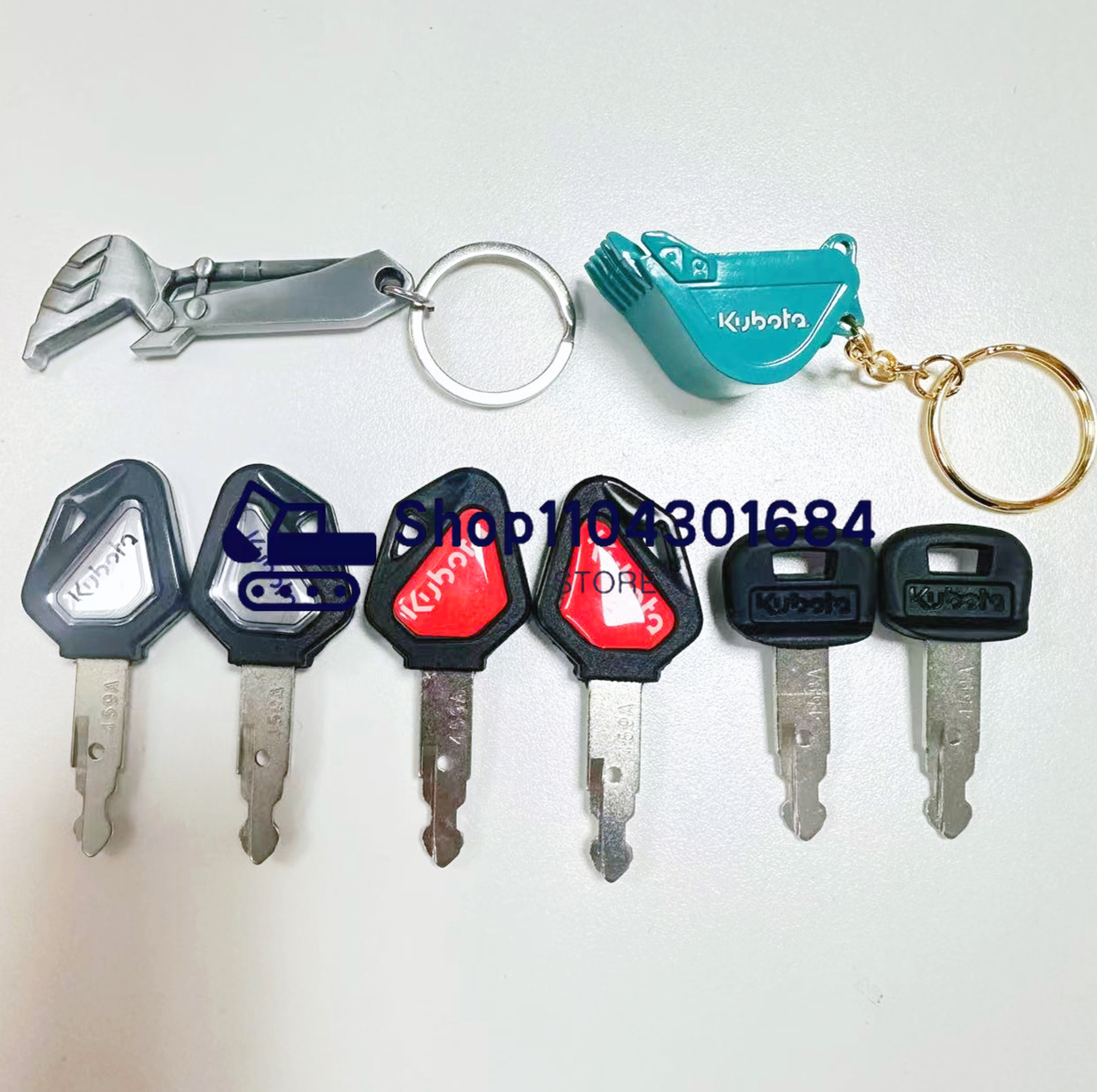 2 Pcs Heavy Equipment 459A Ign - Heavy Equipment Keychain recension och pris