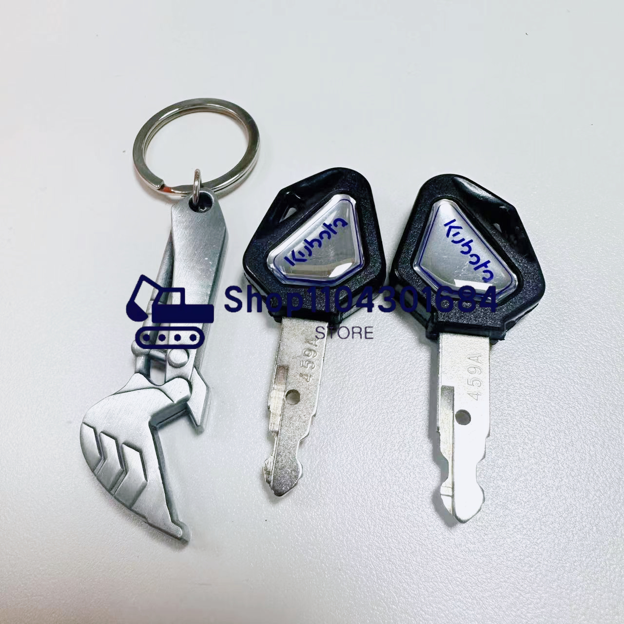 2 Pcs Heavy Equipment 459A Ign - Heavy Equipment Keychain recension och pris