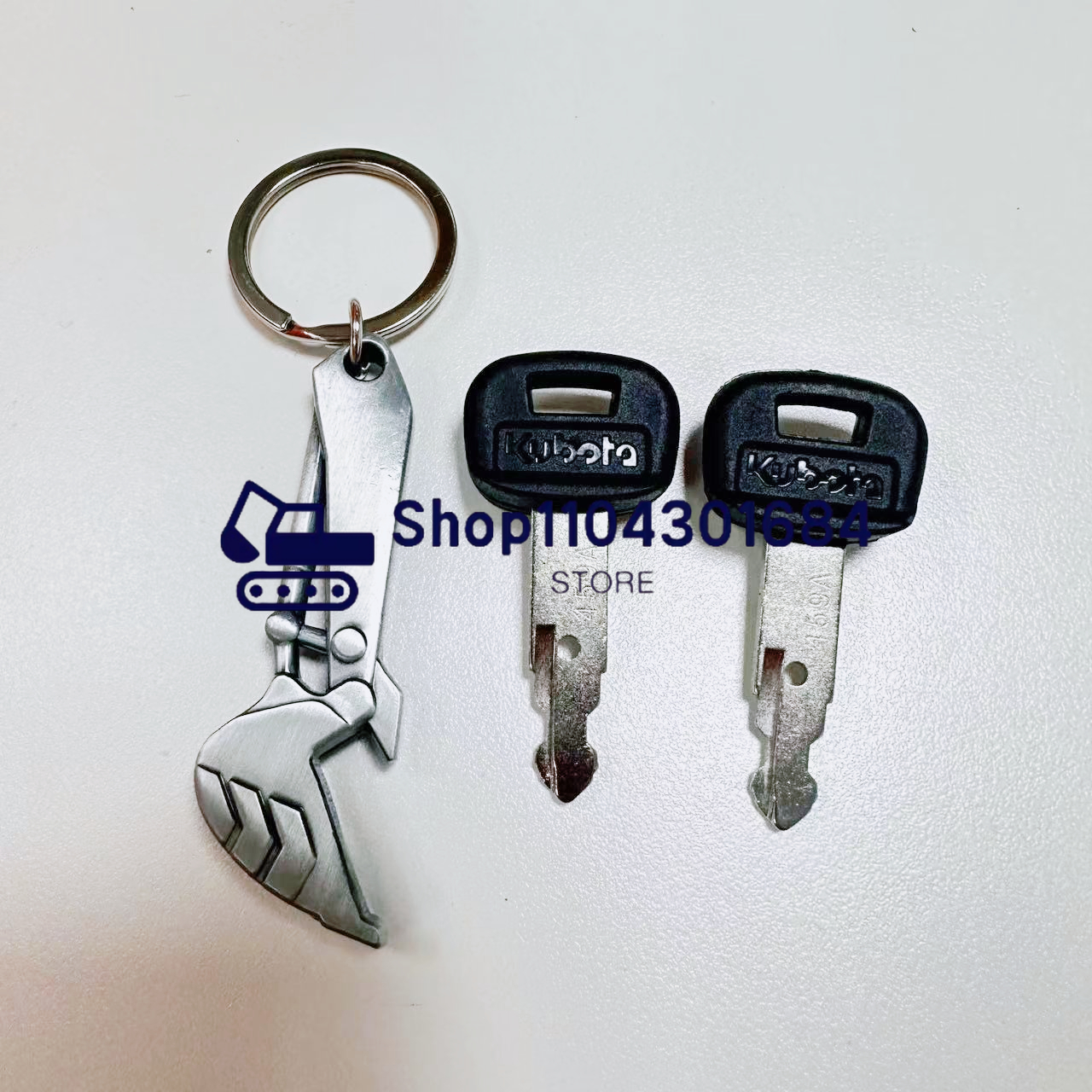 2 Pcs Heavy Equipment 459A Ign - Heavy Equipment Keychain recension och pris
