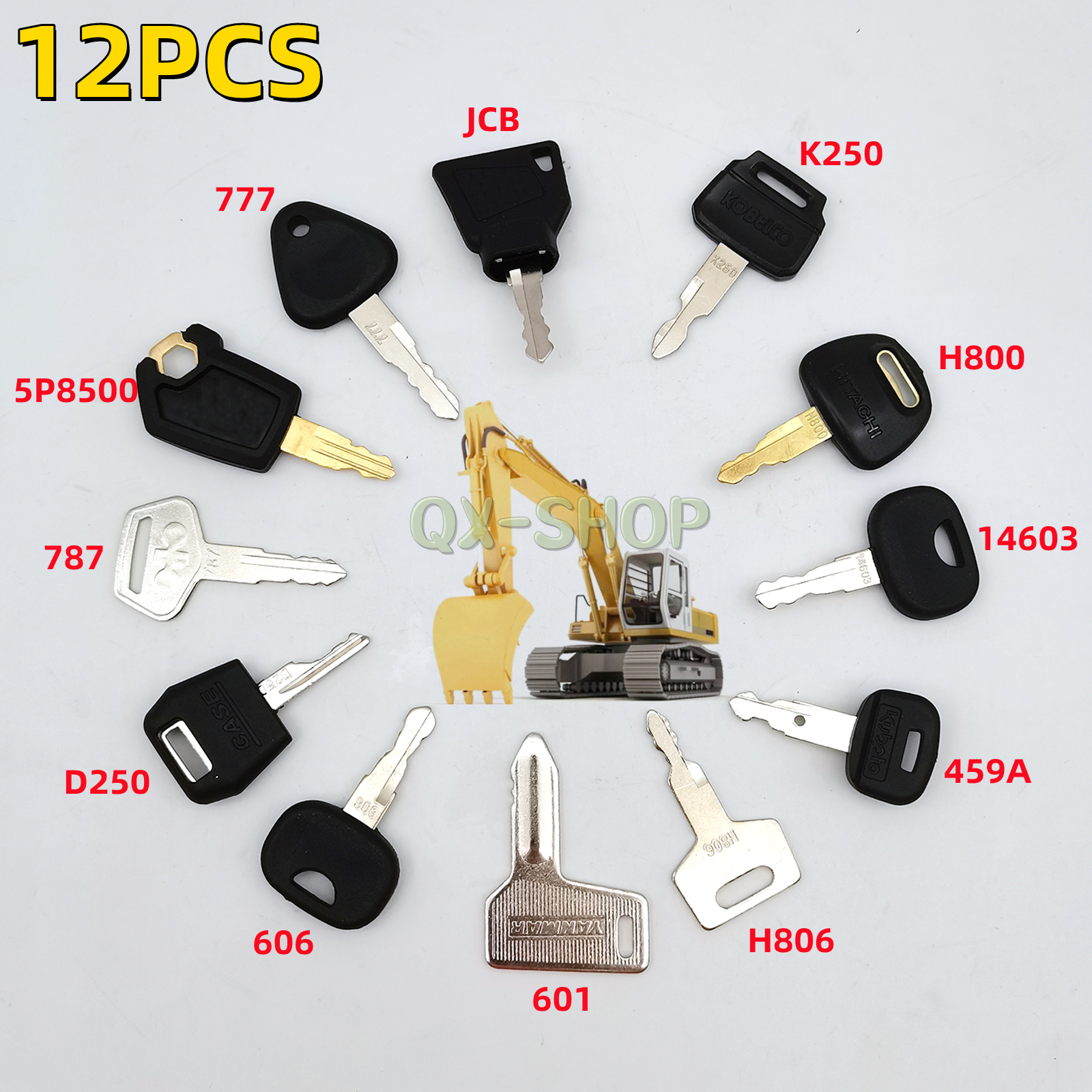 12 type doorlock lgnition Key  - Heavy Equipment Hitachi recension och pris