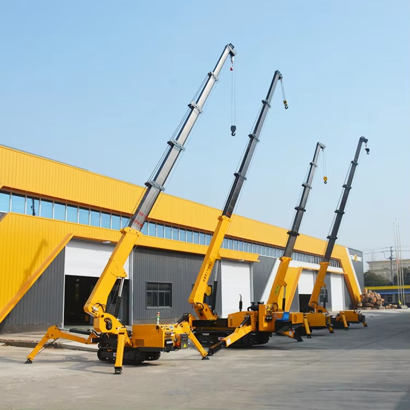 8T Hydraulic Spider Crane Heav - Heavy Equipment And Machinery recension och pris