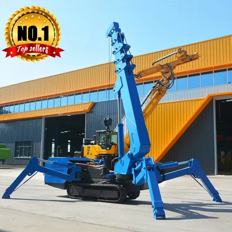 8T Hydraulic Spider Crane Heav - Heavy Equipment And Machinery recension och pris