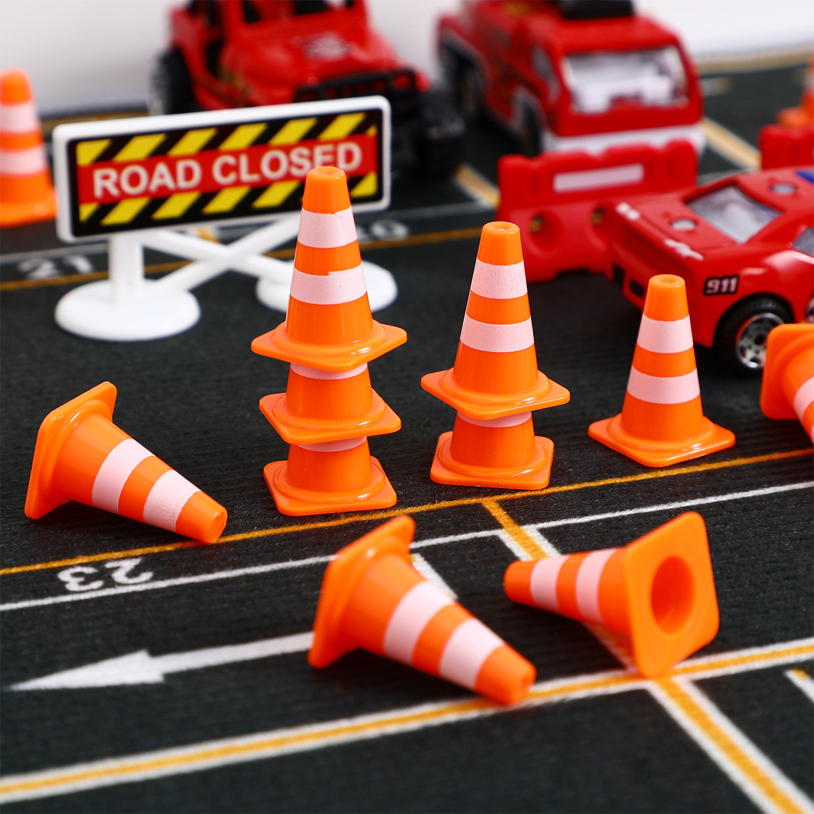 50Pcs Mini Traffic Cones Traff - Road Traffic Cone recension och pris