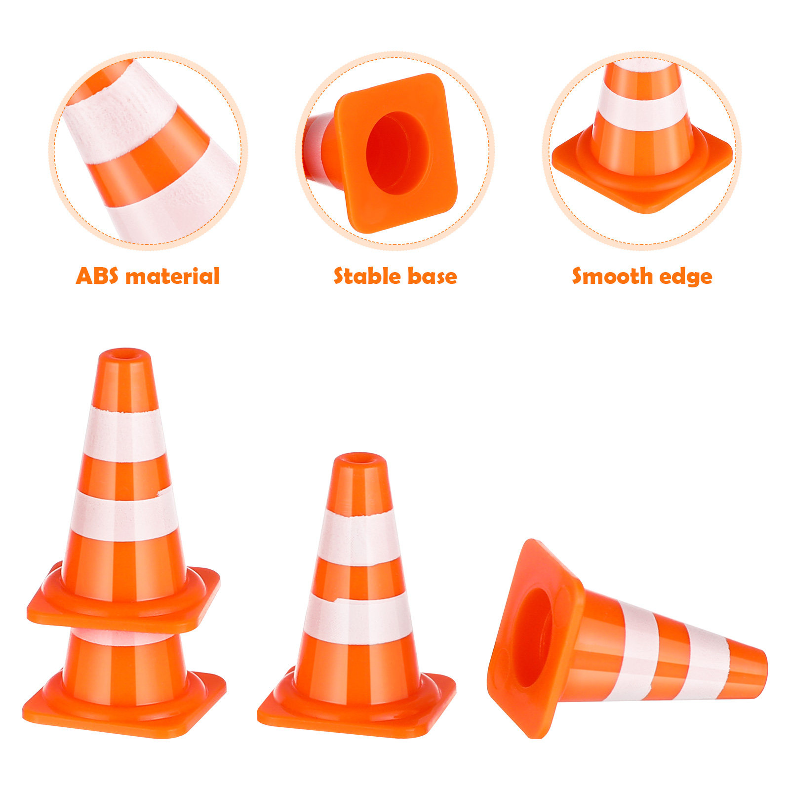 50Pcs Mini Traffic Cones Traff - Road Traffic Cone recension och pris