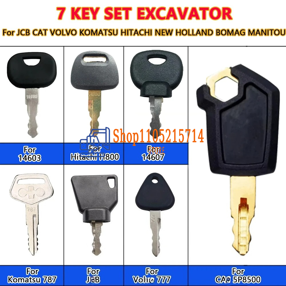 7PCS Heavy Equipment Construct - Heavy Equipment Hitachi recension och pris