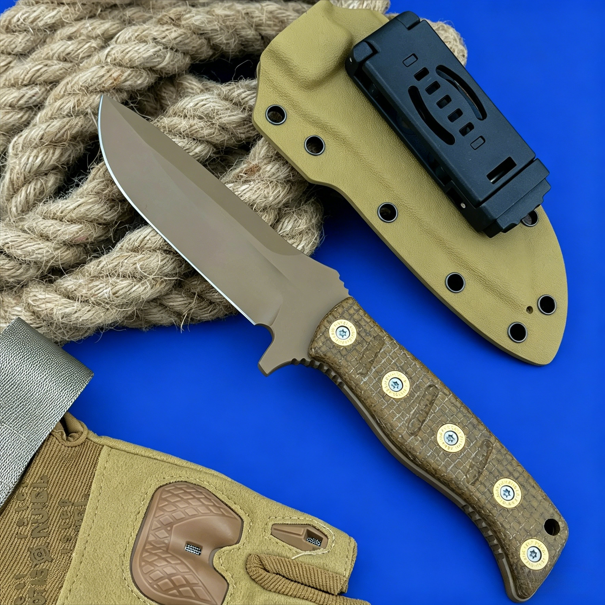 375 Full Tang Outdoor Fixed Kn - Heavy Equipment Blade recension och pris