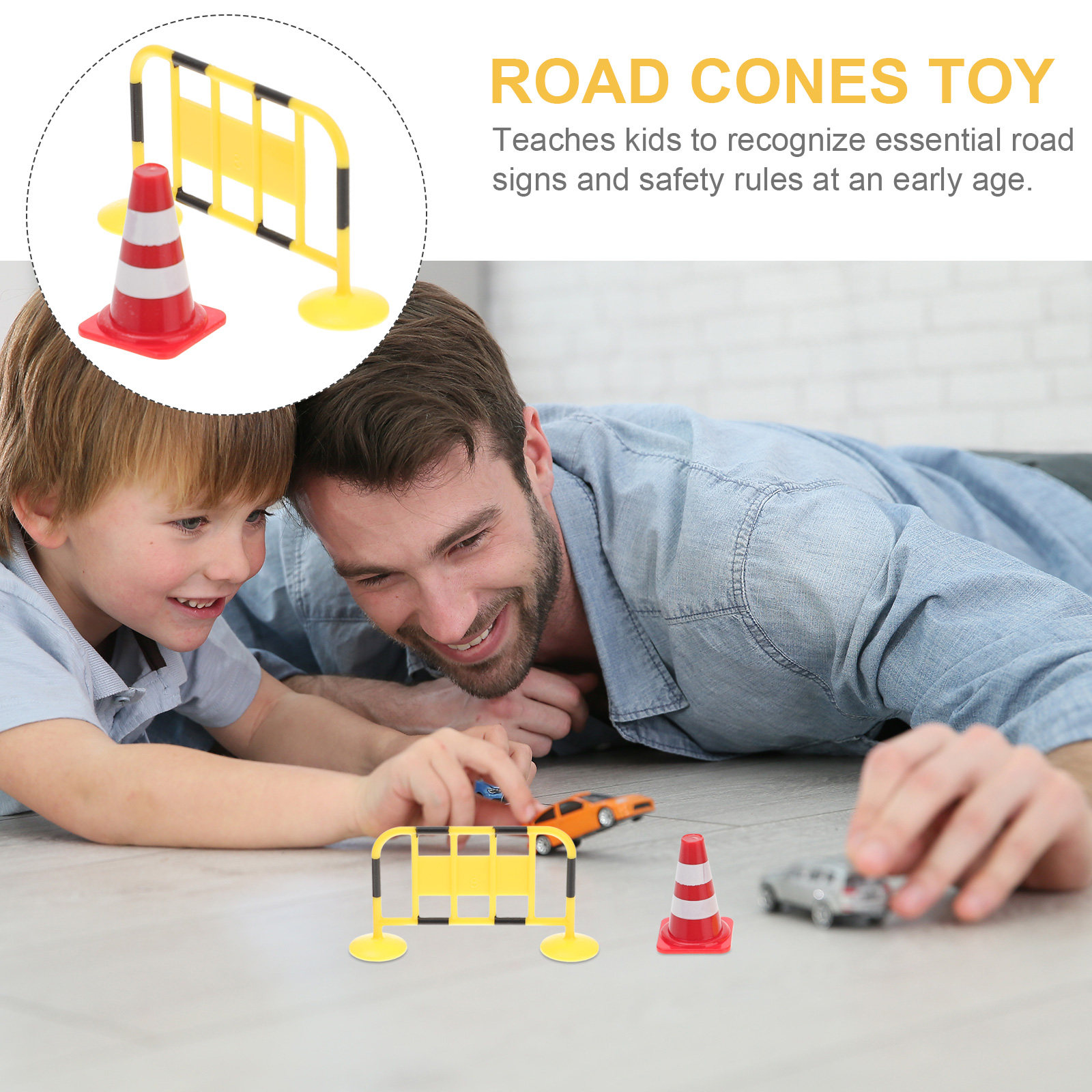 32Pcs Kids Traffic Cognitive E - Road Traffic Cone recension och pris
